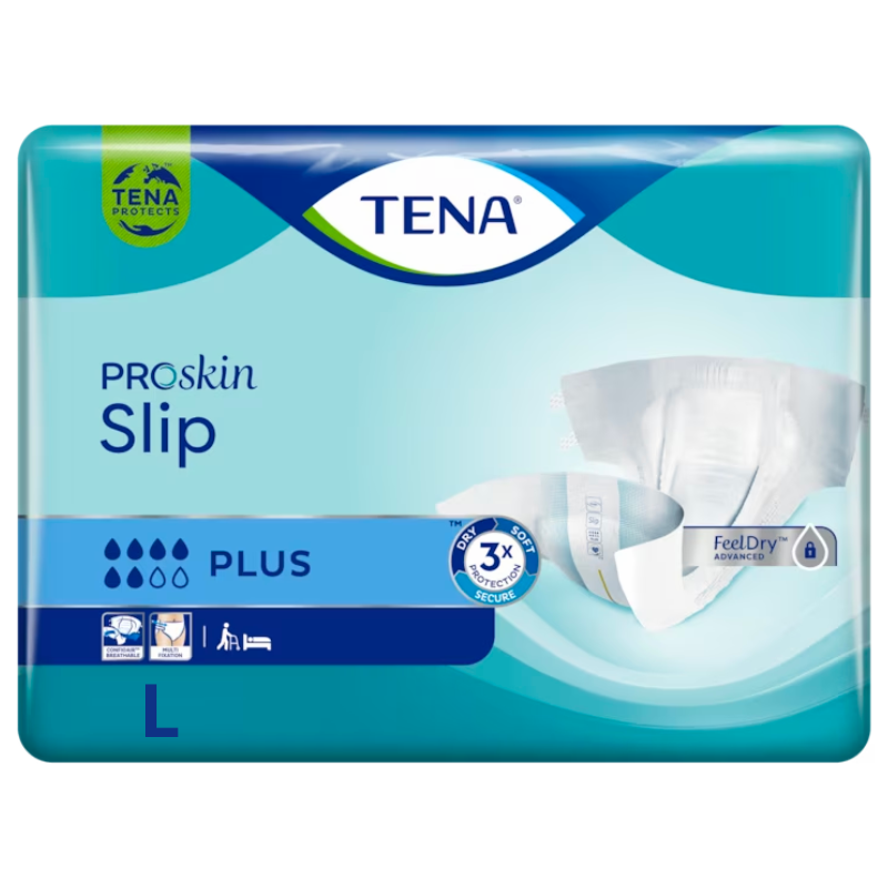 Tena Slip Plus Pannolino a mutandina L, 10 pezzi